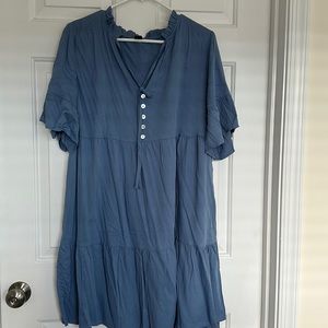 Blue sundress